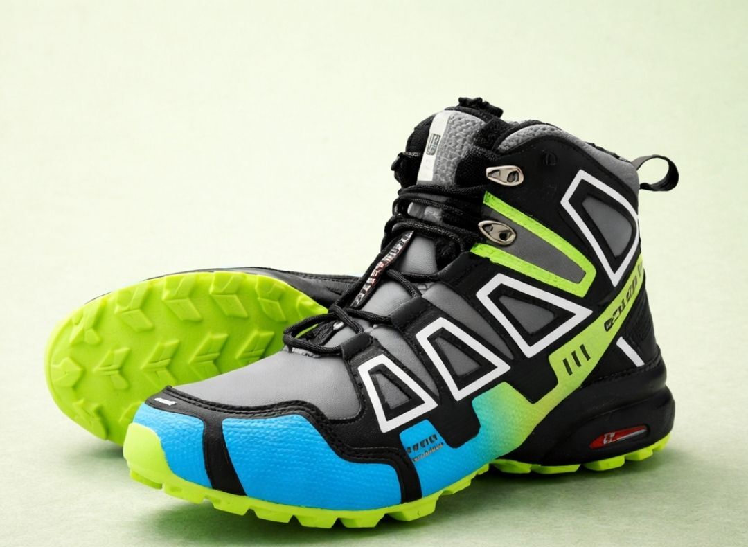 OrthoTrekking Pro Wanderschuh in Schwarz-Grün